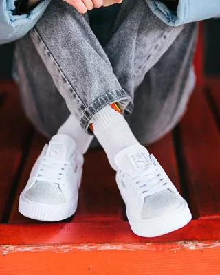 Puma Suede White Silver Toe — головне фото товару