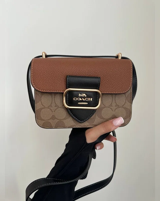 COACH Coach Mini Morgan Square Crossbody Bag Brown/Black COACH — головне фото товару