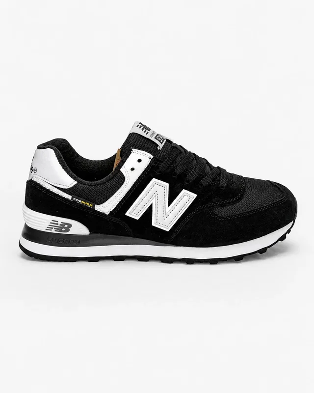 New Balance 574 Black White — головне фото товару
