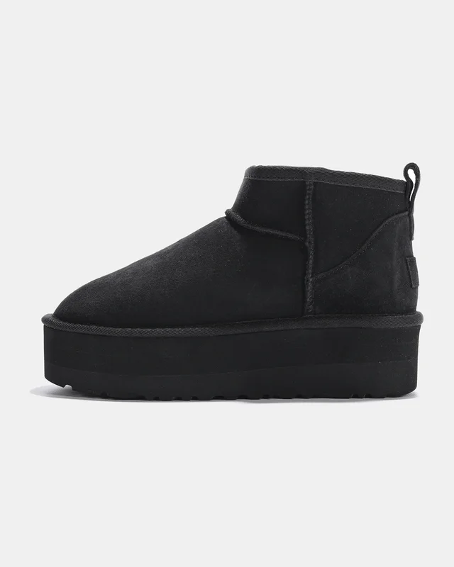 UGG Women'S Classic Ultra Mini Platform Mini Black — головне фото товару