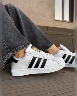 Adidas superstar white хутро — головне фото товару