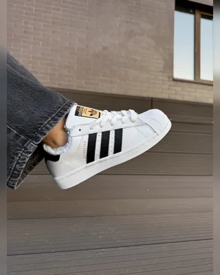 Adidas superstar white хутро — головне фото товару