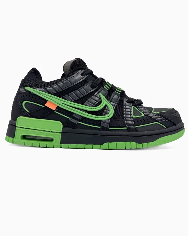 Nike OFF-White x Rubber Dunk Black/Green — головне фото товару