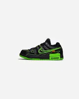 Nike Off-White x Rubber Dunk Black/Green — головне фото товару
