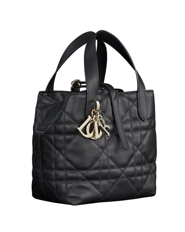 Dior Toujours Vertical Nano Tote Bag Black — головне фото товару