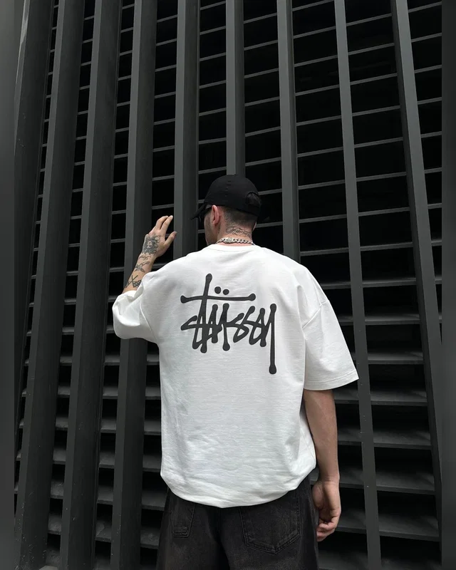 Stüssy Футболка Stussy white — головне фото товару