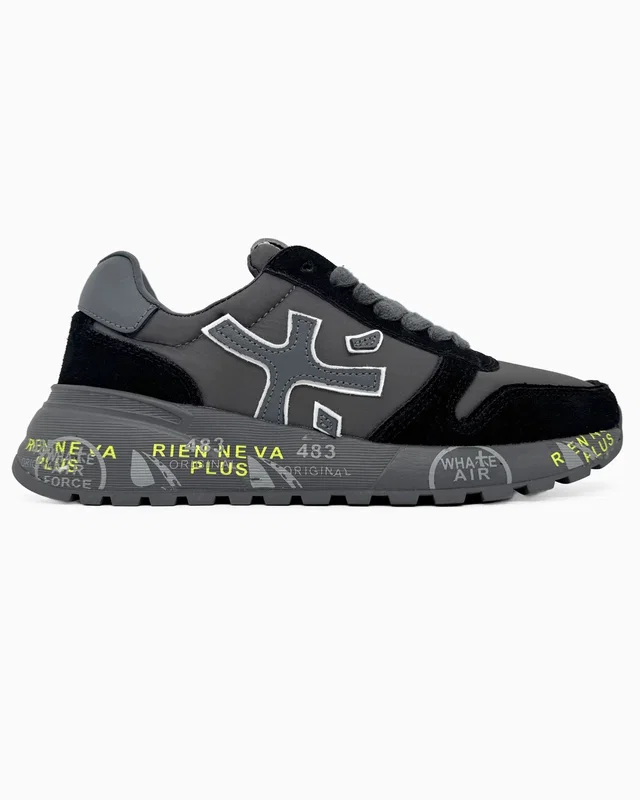 Premiata Mick Black/Grey — головне фото товару