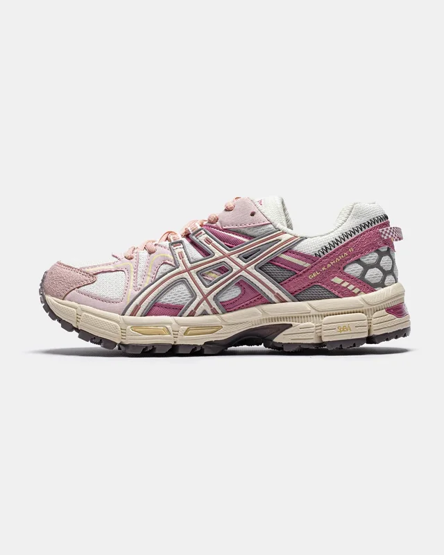 Asics Gel Kahana 8 White Pink Marathon Running Box — головне фото товару