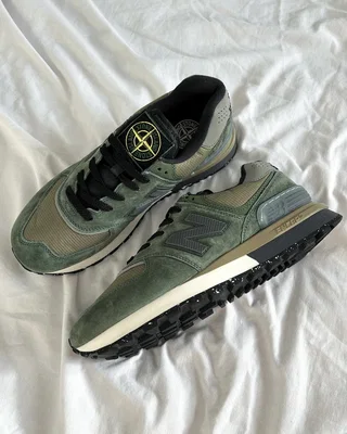 Stone Island New Balance 574 Legacy "Stone Island Dark Green" — головне фото товару