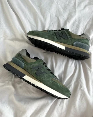 Stone Island New Balance 574 Legacy "Stone Island Dark Green" — головне фото товару