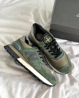 Stone Island New Balance 574 Legacy "Stone Island Dark Green" — головне фото товару