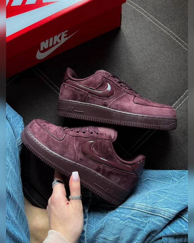 Nike Air Force 1 Burgundy Crush — головне фото товару
