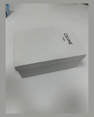 Celine Teen Triomphe Bag Black Gold in Shiny Calfskin (Коробка оригінал) — головне фото товару