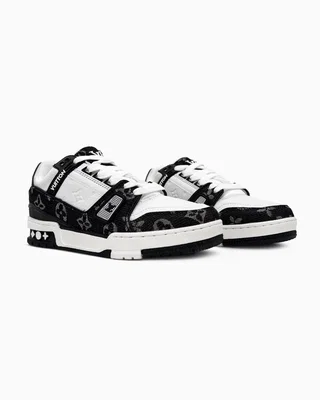 Louis Vuitton Trainer Sneaker Black White — головне фото товару