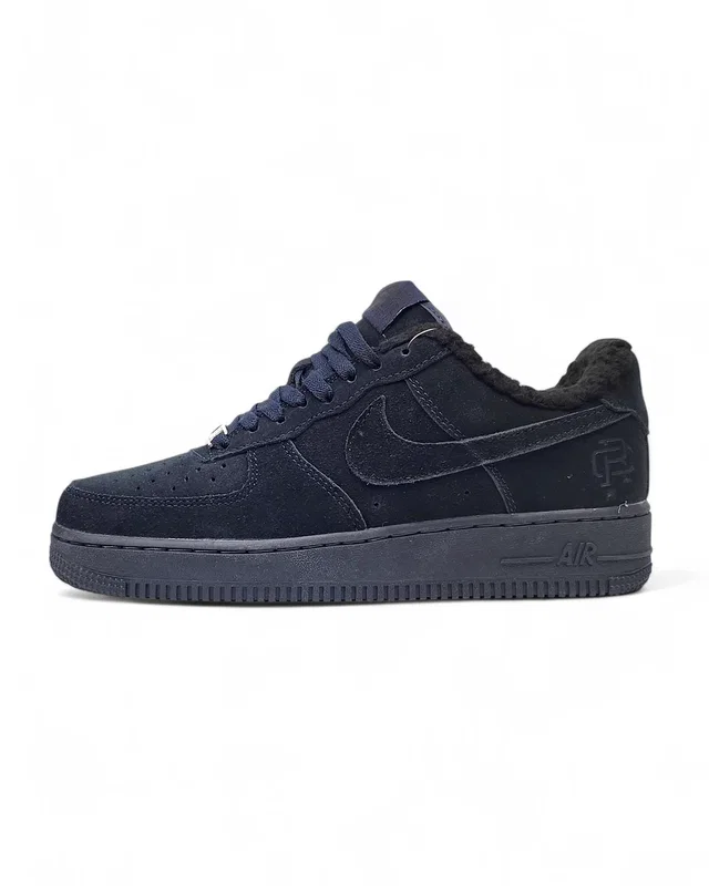 Nike Air Force Fur Dark Blue — головне фото товару