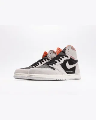 Nike 1 Retro Grey Crimson Premium — головне фото товару