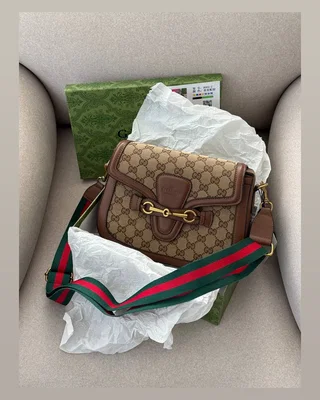 Gucci Lady Web GG Canvas Shoulder Bag [магнітна коробка] — головне фото товару