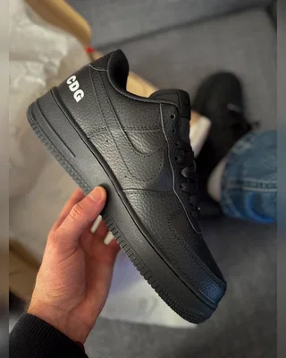 Comme des Garçons Air Force 1 СOMME des GARCONS Black — головне фото товару