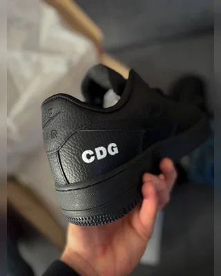 Comme des Garçons Air Force 1 СOMME des GARCONS Black — головне фото товару