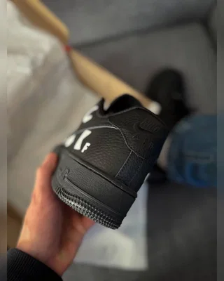 Comme des Garçons Air Force 1 СOMME des GARCONS Black — головне фото товару
