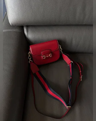 Gucci Horsebit 1955 Mini Bag Red Soft [оригінальна коробка] 20 х 15 х 5 — головне фото товару