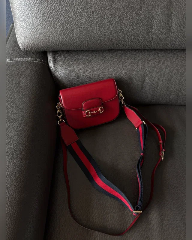 Gucci Horsebit 1955 Mini Bag Red Soft [оригінальна коробка] 20 х 15 х 5 — головне фото товару
