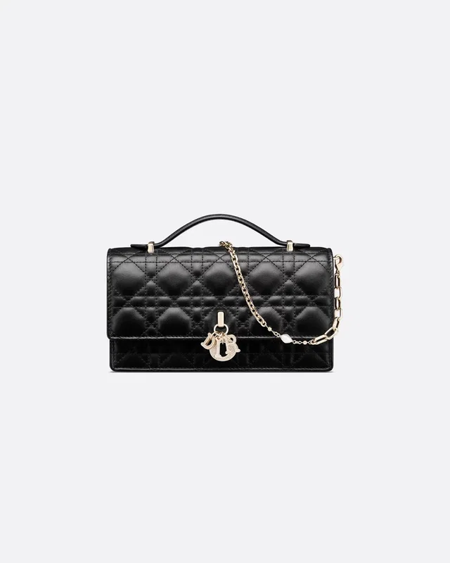 Dior Mini Bag Black Cannage Lambskin — головне фото товару