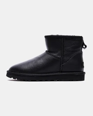 UGG Ultra Mini Black ( шкіра ) — головне фото товару