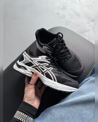 Asics Gel Flux Black White — головне фото товару