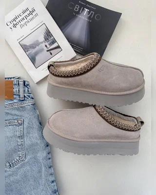 UGG Tasman Platform Light Grey — головне фото товару