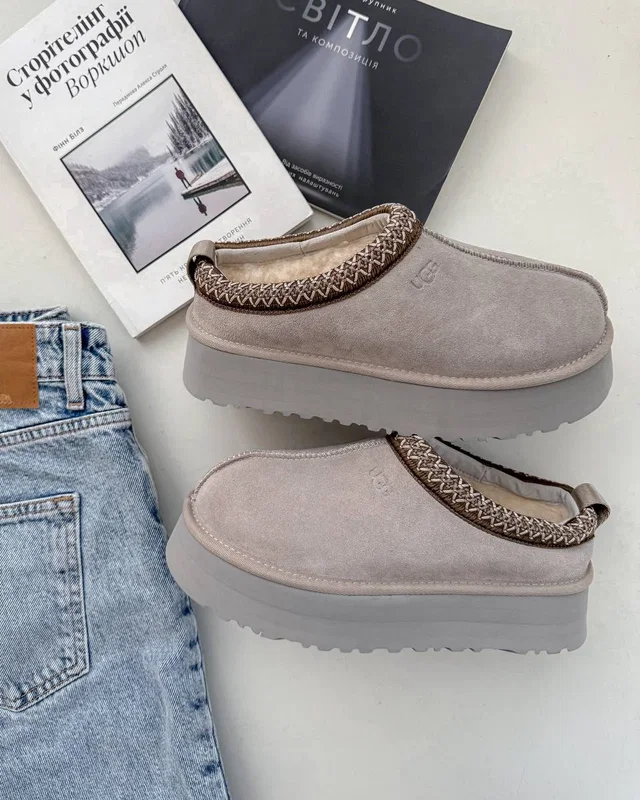 UGG Tasman Platform Light Grey — головне фото товару