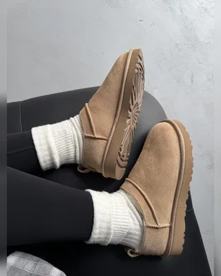 UGG Classic Micro Boot Beige — головне фото товару
