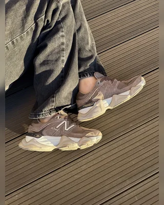 New Balance 9060 brown white — головне фото товару