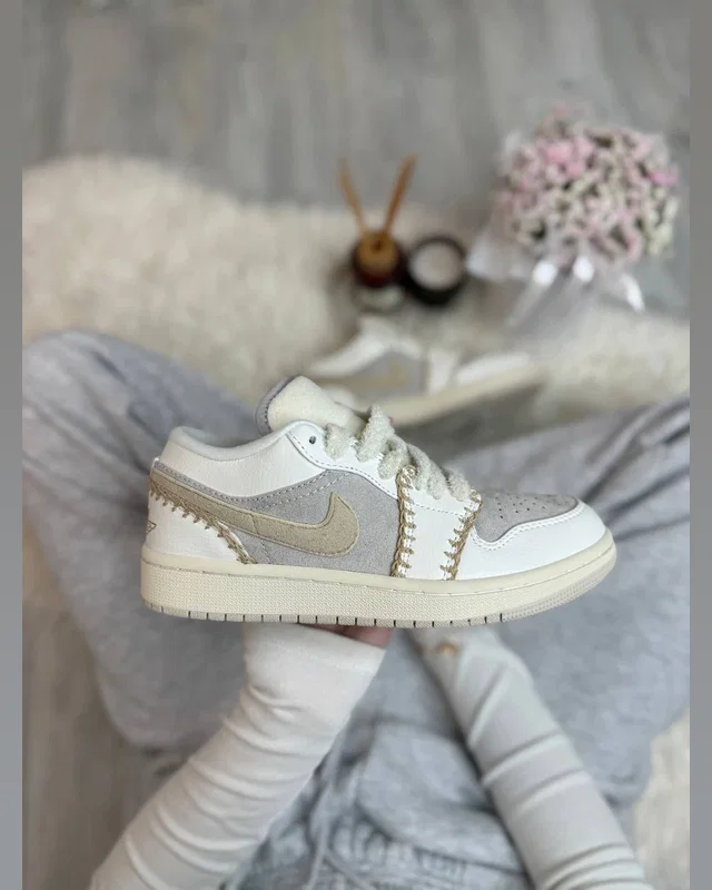 Nike 1 Low white beige premium — головне фото товару