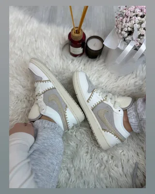 Nike 1 Low white beige premium — головне фото товару