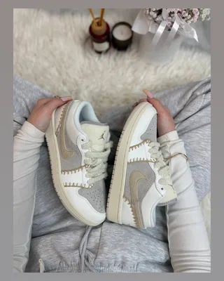 Nike 1 Low white beige premium — головне фото товару