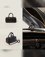 Miu Miu MiuMiu Arcadie leather bag Black — головне фото товару