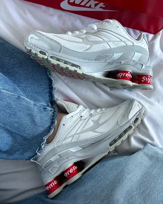 Nike x Supreme Shox Ride 2 SP 'White' DN1615-100 — головне фото товару