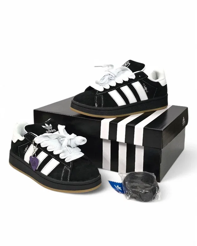 Adidas Campus 00s × Korn Premium Black White — головне фото товару