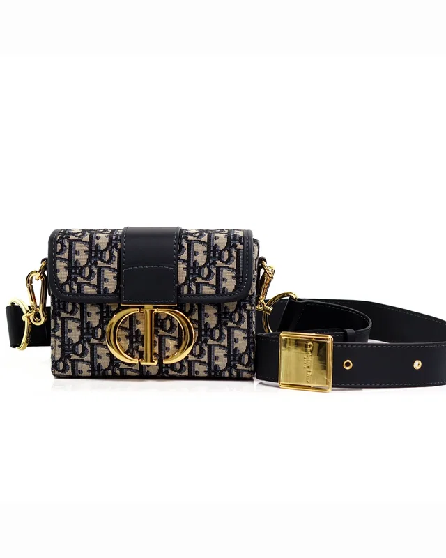 Dior Christian Dior 30 Montaigne Bag Blue Beige — головне фото товару