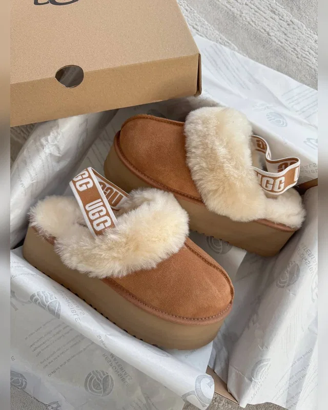 UGG Funkette Slipper Platform Chestnut — головне фото товару