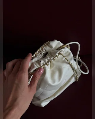 Chanel Milk Quilted Calfskin Mini 20 Bag Gold Hardware Магнітна Коробка — головне фото товару