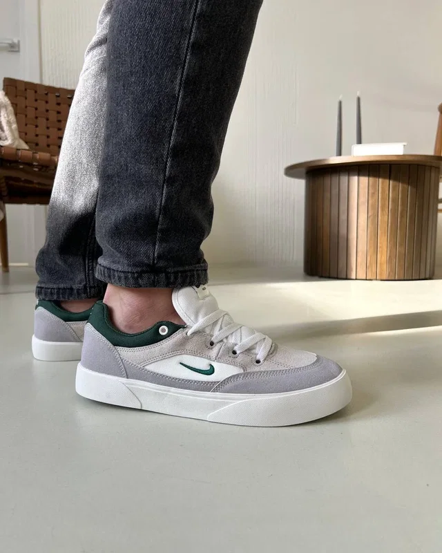 Nike sb skate shoes white green — головне фото товару