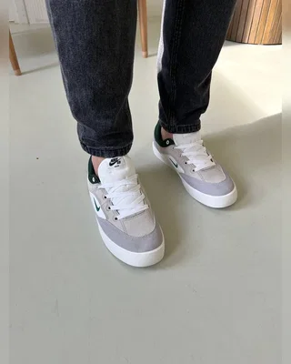 Nike sb skate shoes white green — головне фото товару