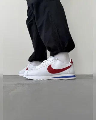 Nike Cortez Basic White Red — головне фото товару