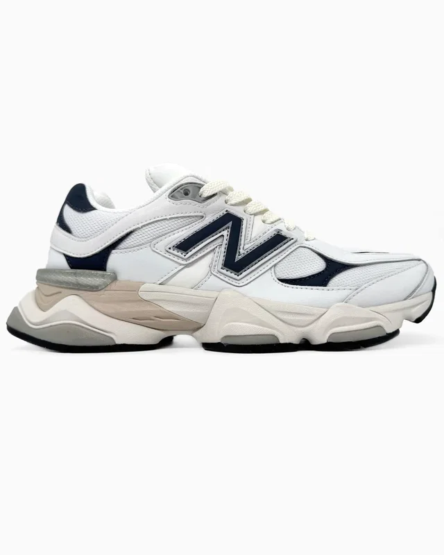 New Balance 9060 White/Beige/Dark Blue — головне фото товару