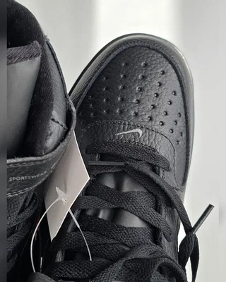 Nike Air Force Utility Fur • Black • — головне фото товару