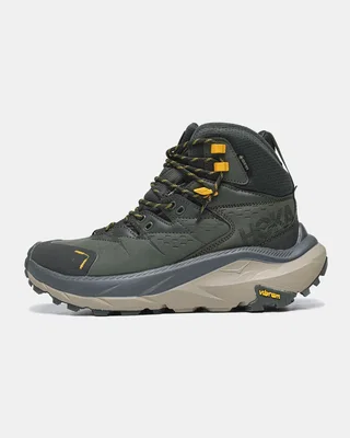 HOKA ONE Kaha 2 High Gore Tex 'Duffel Bag Green Radiant Yellow' — головне фото товару