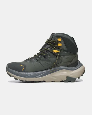 HOKA ONE Kaha 2 High Gore Tex 'Duffel Bag Green Radiant Yellow' — головне фото товару