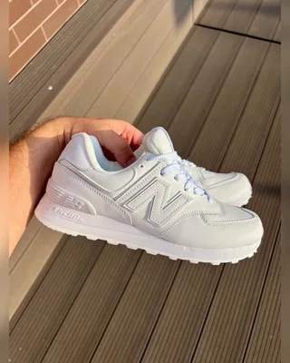 New Balance 574 white — головне фото товару